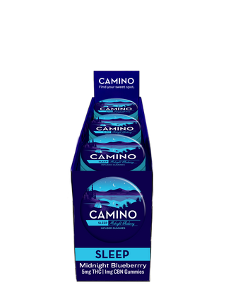 Camino Gummies Midnight Blueberry 100mg Case (12ct)
