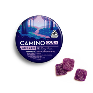 Camino Sours Blackberry Dream CBN CBD 10:10:10 100mg Case (12ct)
