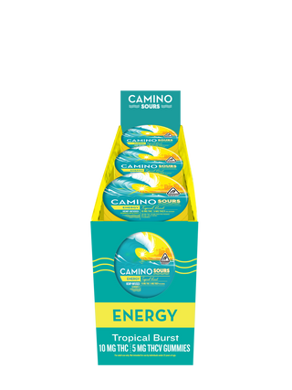 Camino Sours Tropical Burst THCv 10:5 100mg Case (12ct)