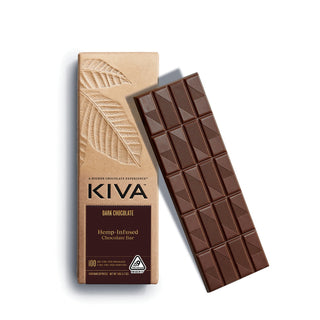 Kiva Bars Dark Chocolate 100mg (20ct) Unit